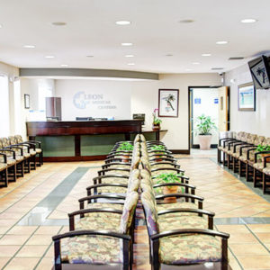 Leon Medical Centers interior of Miami building