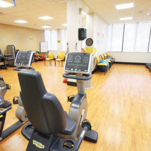 Interior of Leon Medical Centers West Hialeah building