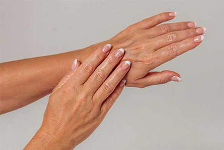 Womans hands
